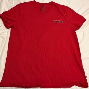 Nautica Red V-Neck T-Shirt